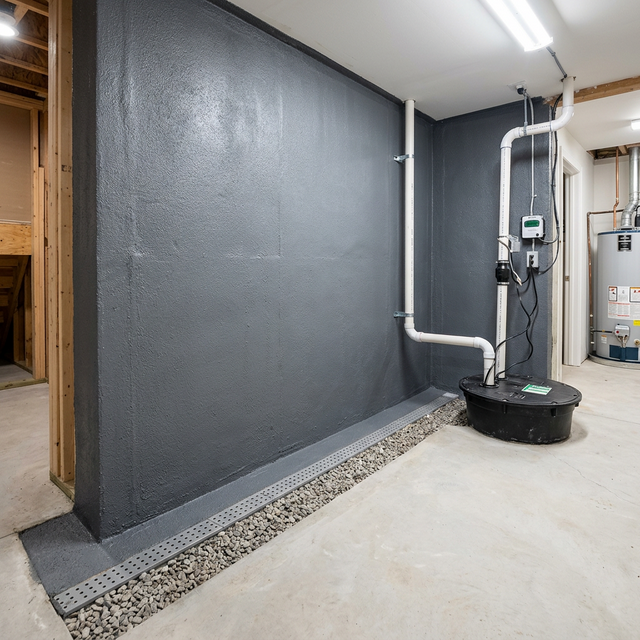 Basement Waterproofing System